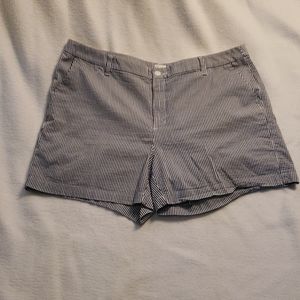 A New Day Striped Lightweight Seersucker Shorts